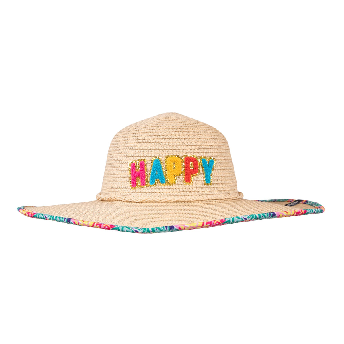 Preppy Beach Hat • Straw