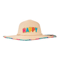 Preppy Beach Hat • Straw