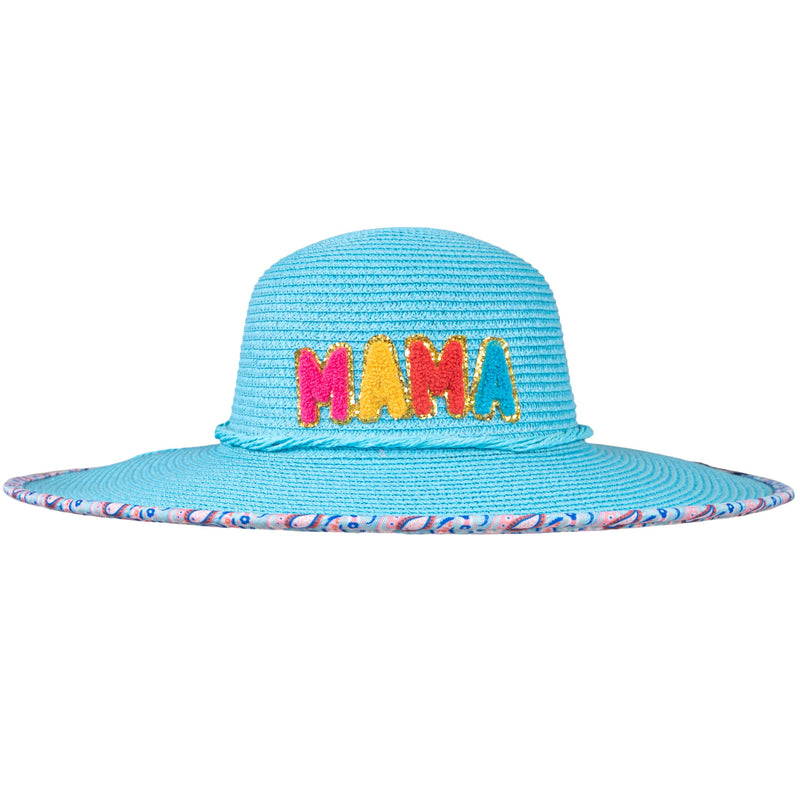 Preppy Beach Hat • Straw