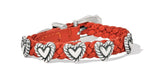 3/8 Roped Heart Braid Bandit Bracelet