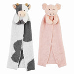 Lovey Blanket • Farm Animals