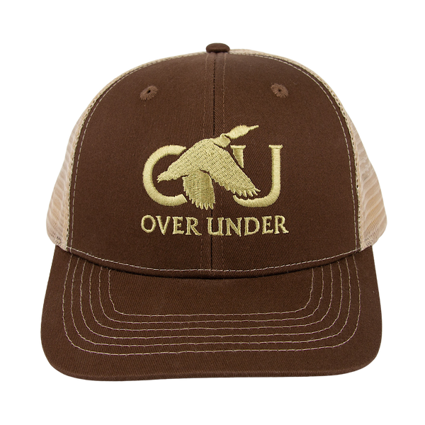 O/U Duck Mesh Back Hat • Brown