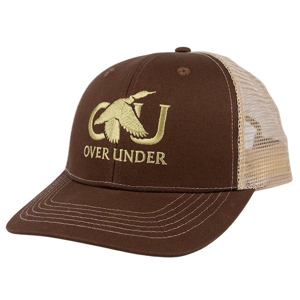 O/U Duck Mesh Back Hat • Brown