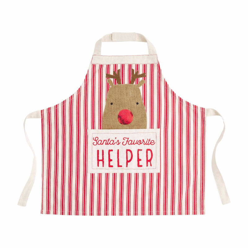 Reindeer Kids Christmas Apron