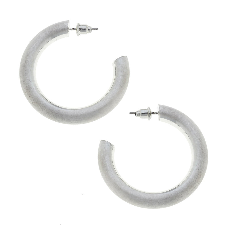 Arabella Hoop Earrings • Silver