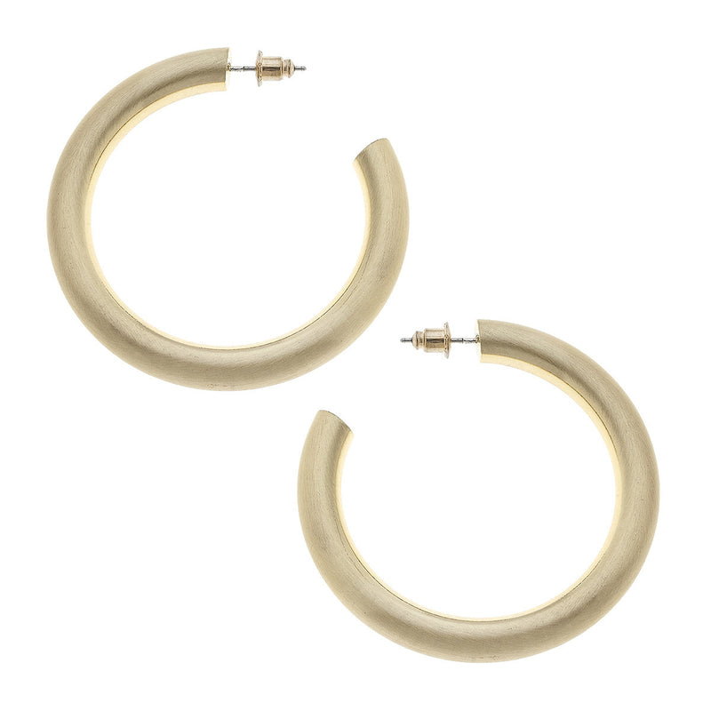 Isla Hoop Earrings • Gold