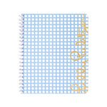 Large Notebook • Frenchie Blue Caning