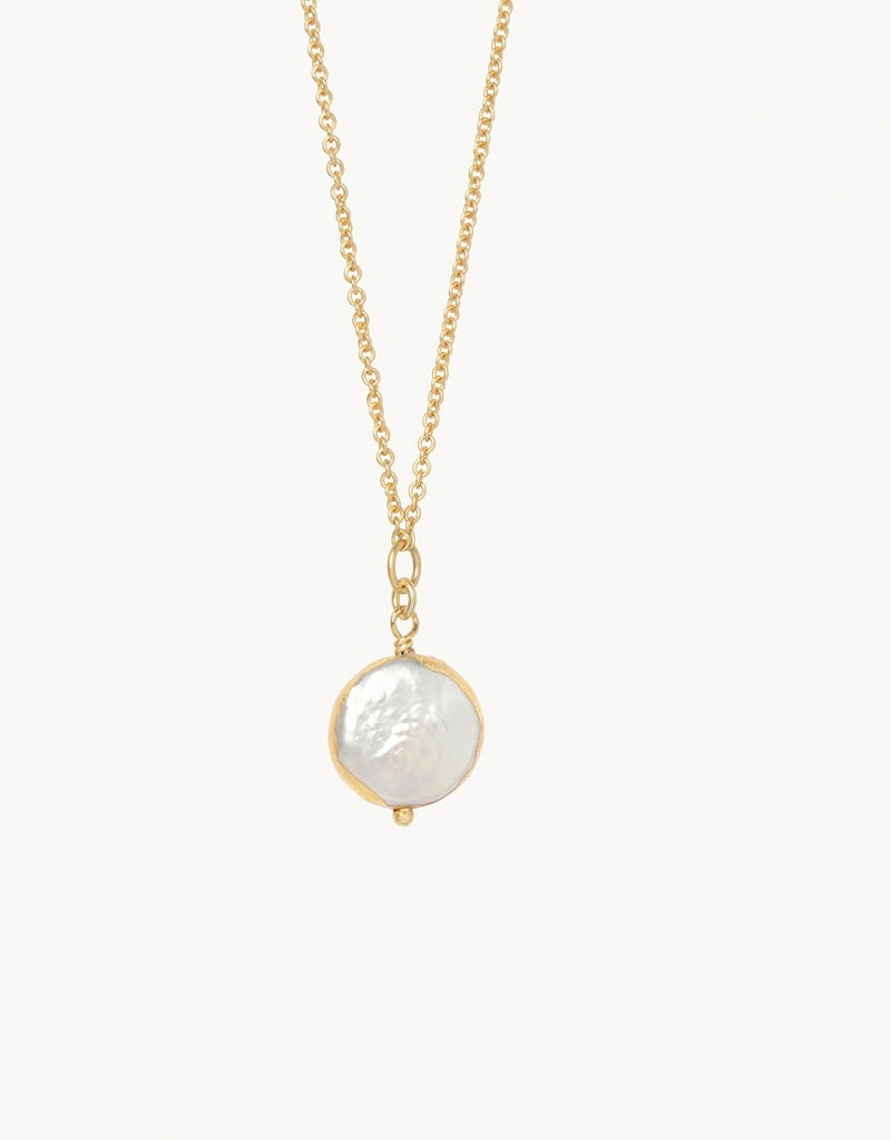Sea La Vie Necklace • Survivor Coin Pearl