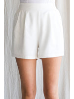 Pull On Business Shorts • Off White