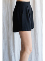 Pull On Business Shorts • Black