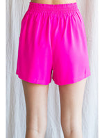 Pull On Business Shorts • Hot Pink