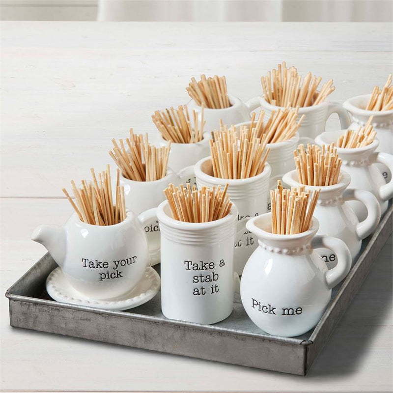 Toothpick Set Basket