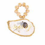 Merry Oyster Shell Ornament