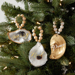 Merry Oyster Shell Ornament
