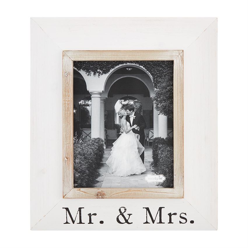 Large Mr. & Mrs. Wood Frame