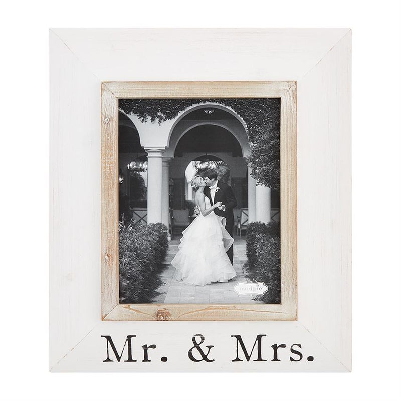 Large Mr. & Mrs. Wood Frame