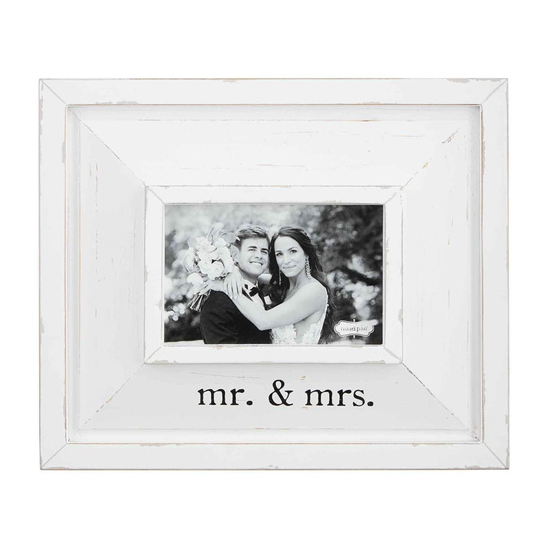 4x6 Mr. and Mrs. Wood Frame
