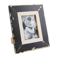 5x7 Black Distressed Frame