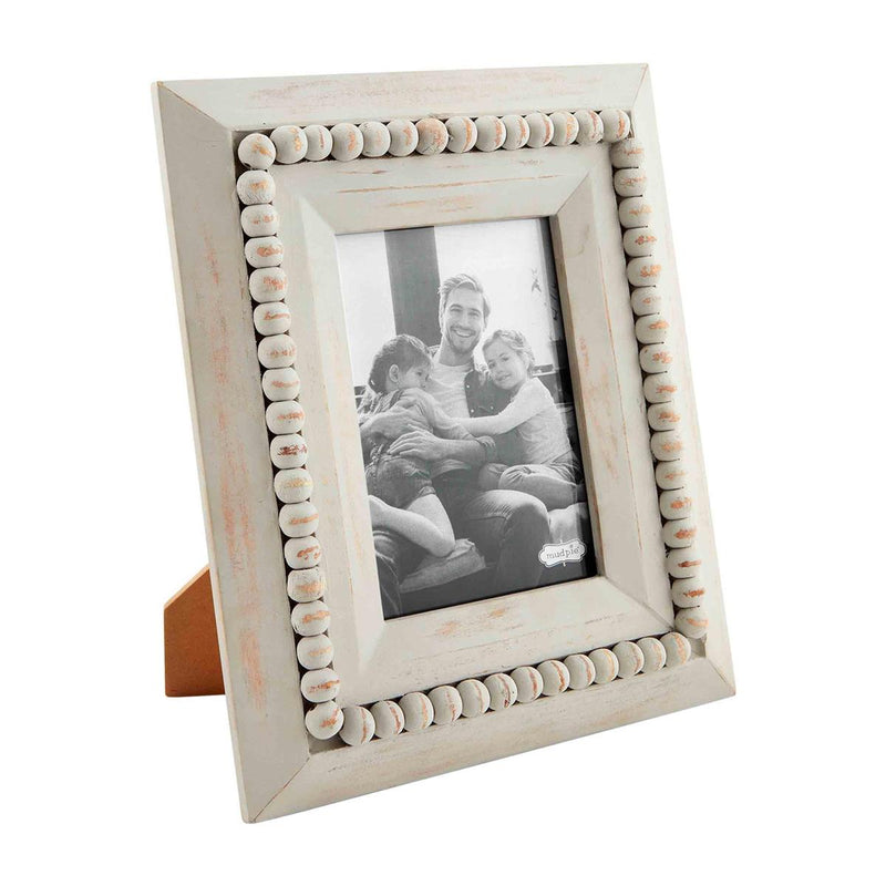 5x7 Gray Bead Wood Frame