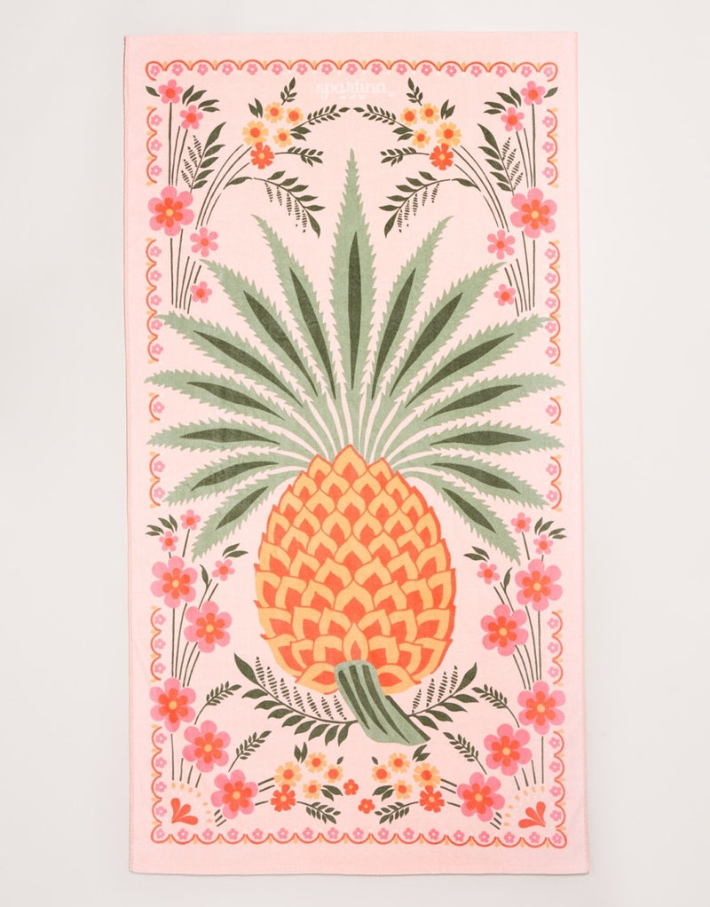 Beach Towel • Alljoy Landing Pineapple