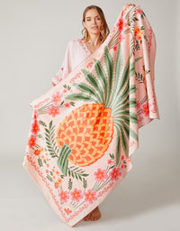 Beach Towel • Alljoy Landing Pineapple