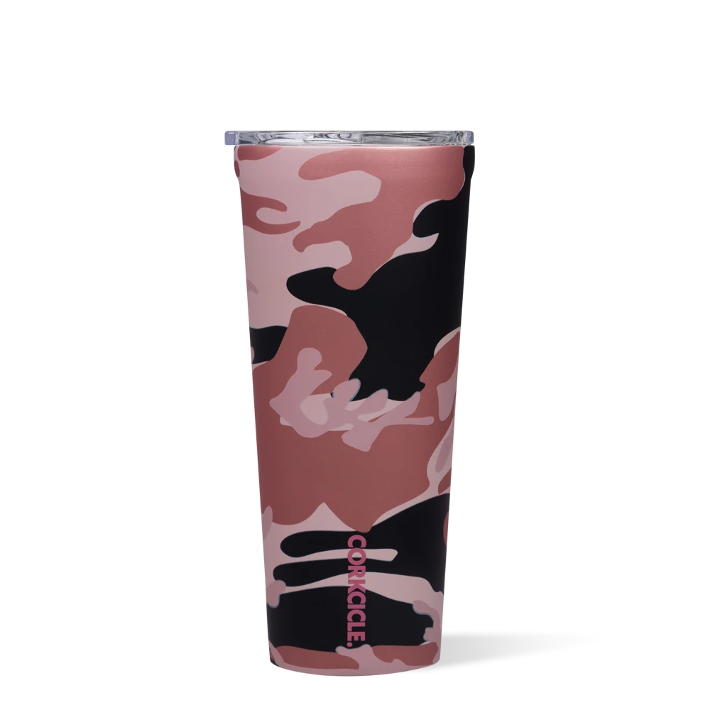 24oz Camo Tumbler • Rose Camo