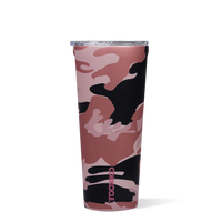 24oz Camo Tumbler • Rose Camo