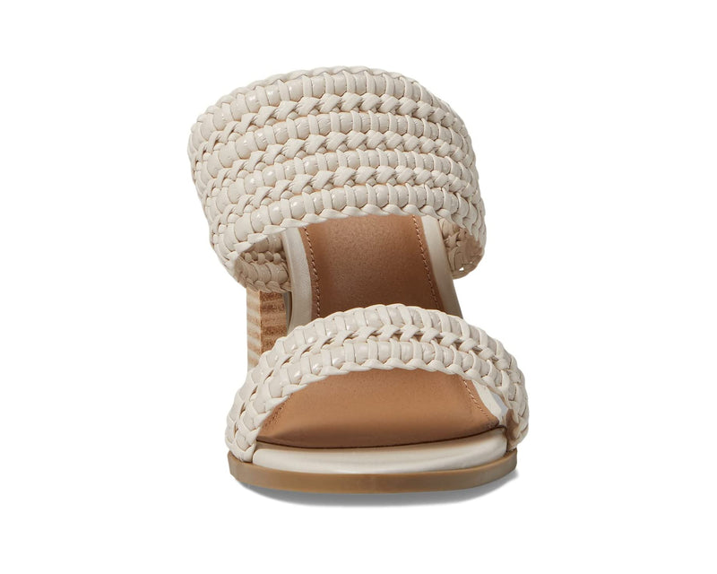 Rozie Woven Strappy Dress Sandals • Ivory