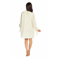 Merritt Flounce Dress • White