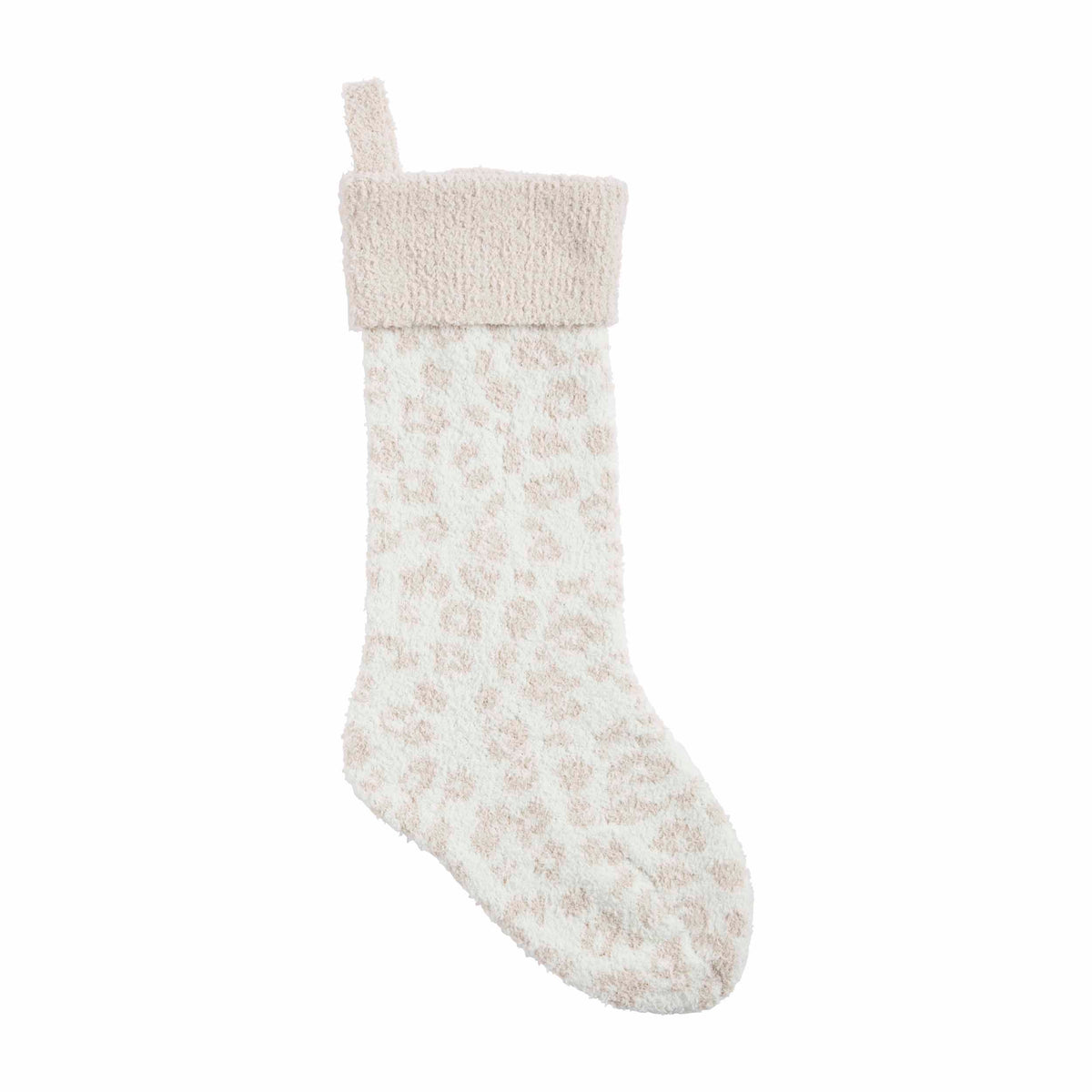 Chenille Stocking • Cream