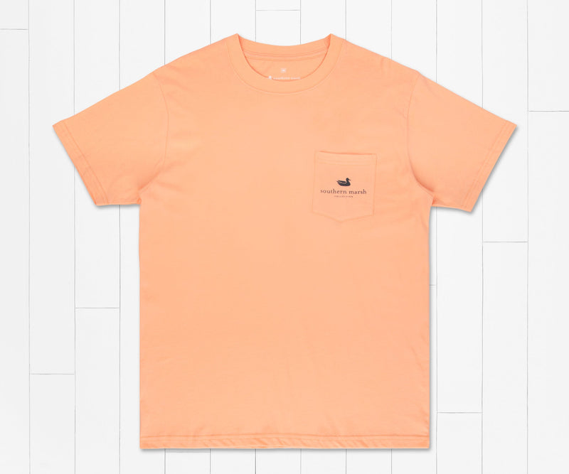 Posted Lands Tee • Peach