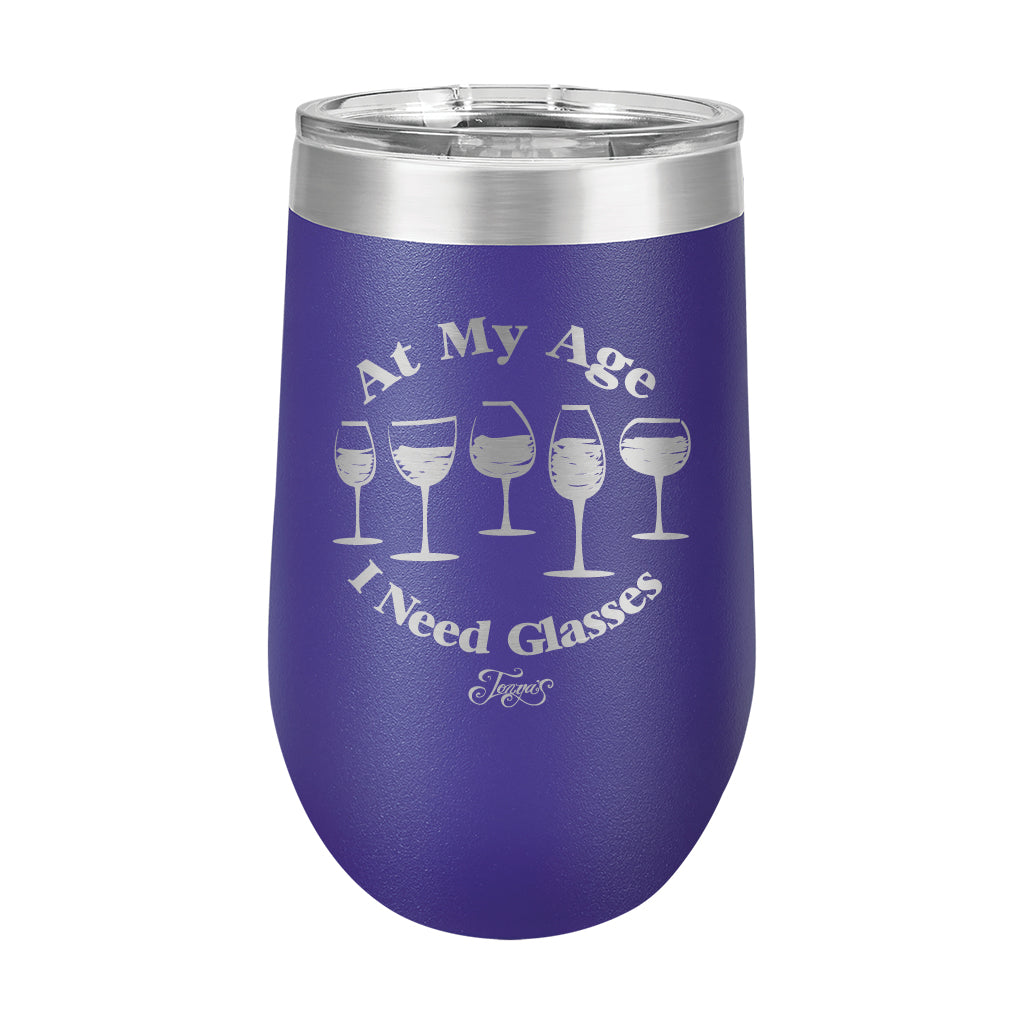 Age Gets Better With Wine Tumbler, Custom Personalized Insulated