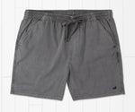 Hartwell Washed Shorts • Slate Gray