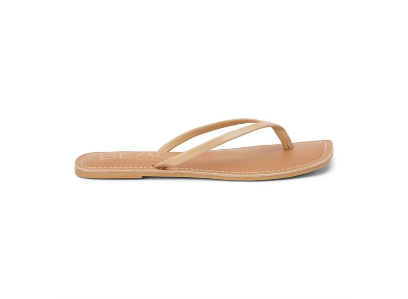 Bungalow Leather Sandal • Natural