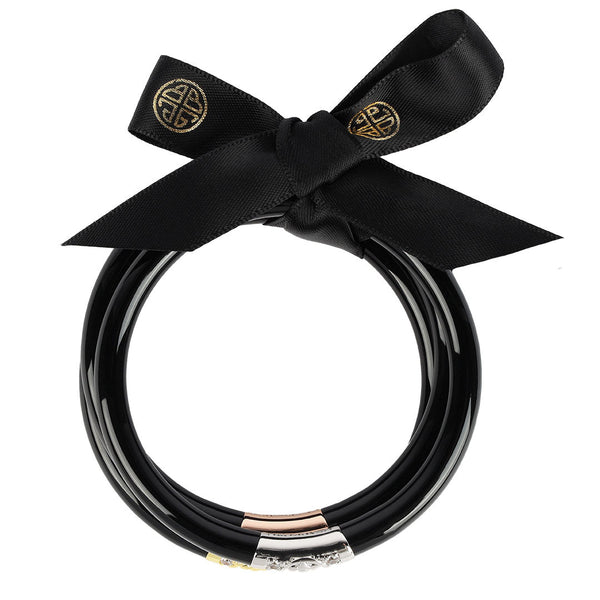 All Weather Bangles • Three Kings Black