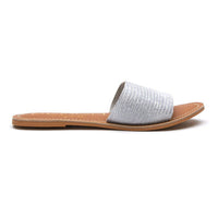 Cabana Slide Sandal • Opal Lizard Leather