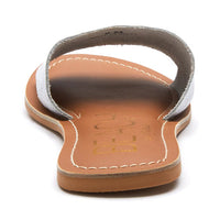 Cabana Slide Sandal • Opal Lizard Leather