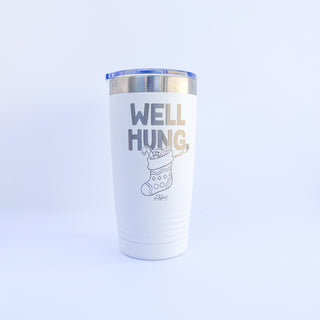 20oz Well Hung. Christmas Tumbler