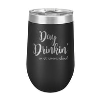 16oz Wine Tumbler • Day Drinking On SSI