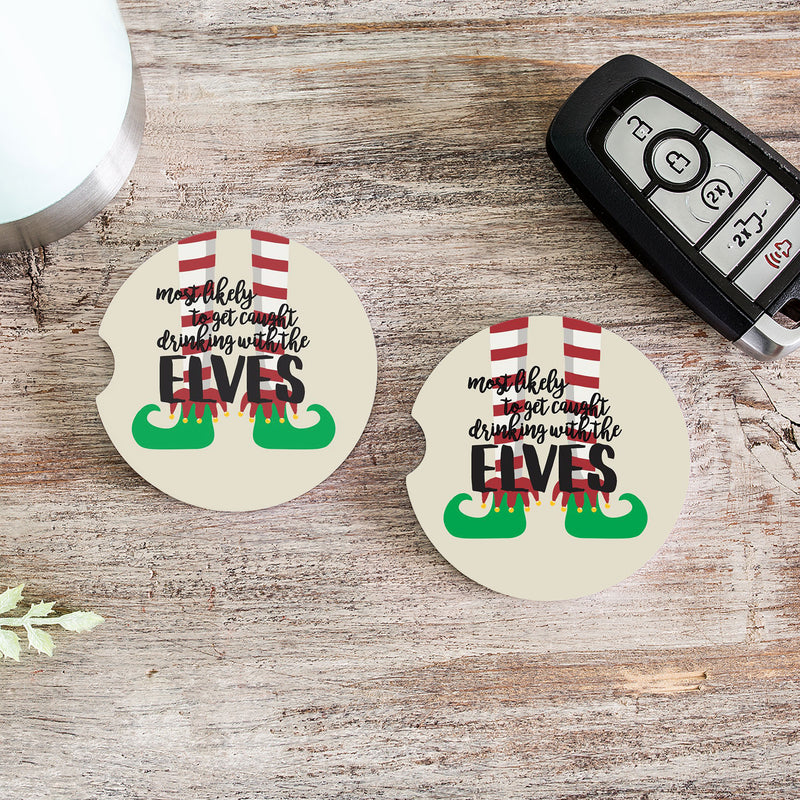 Drinking with Elves • Car Coaster