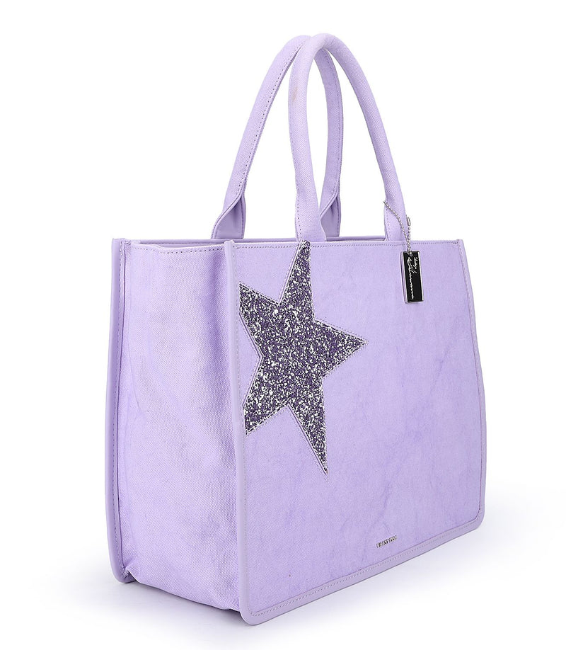 Erin Tote Bag • Purple Star