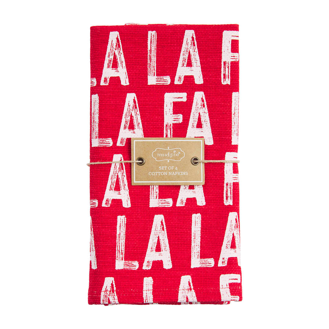 Fa La La Repeat Napkin Set