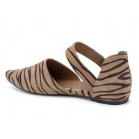 Gaia Tan Zebra Suede