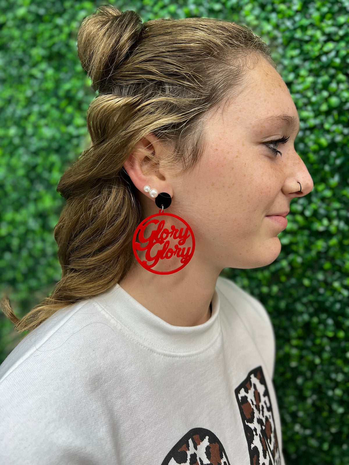 Georgia Game Day Earrings