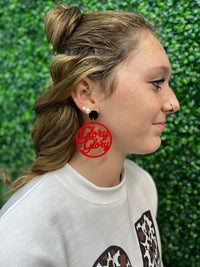 Georgia Game Day Earrings