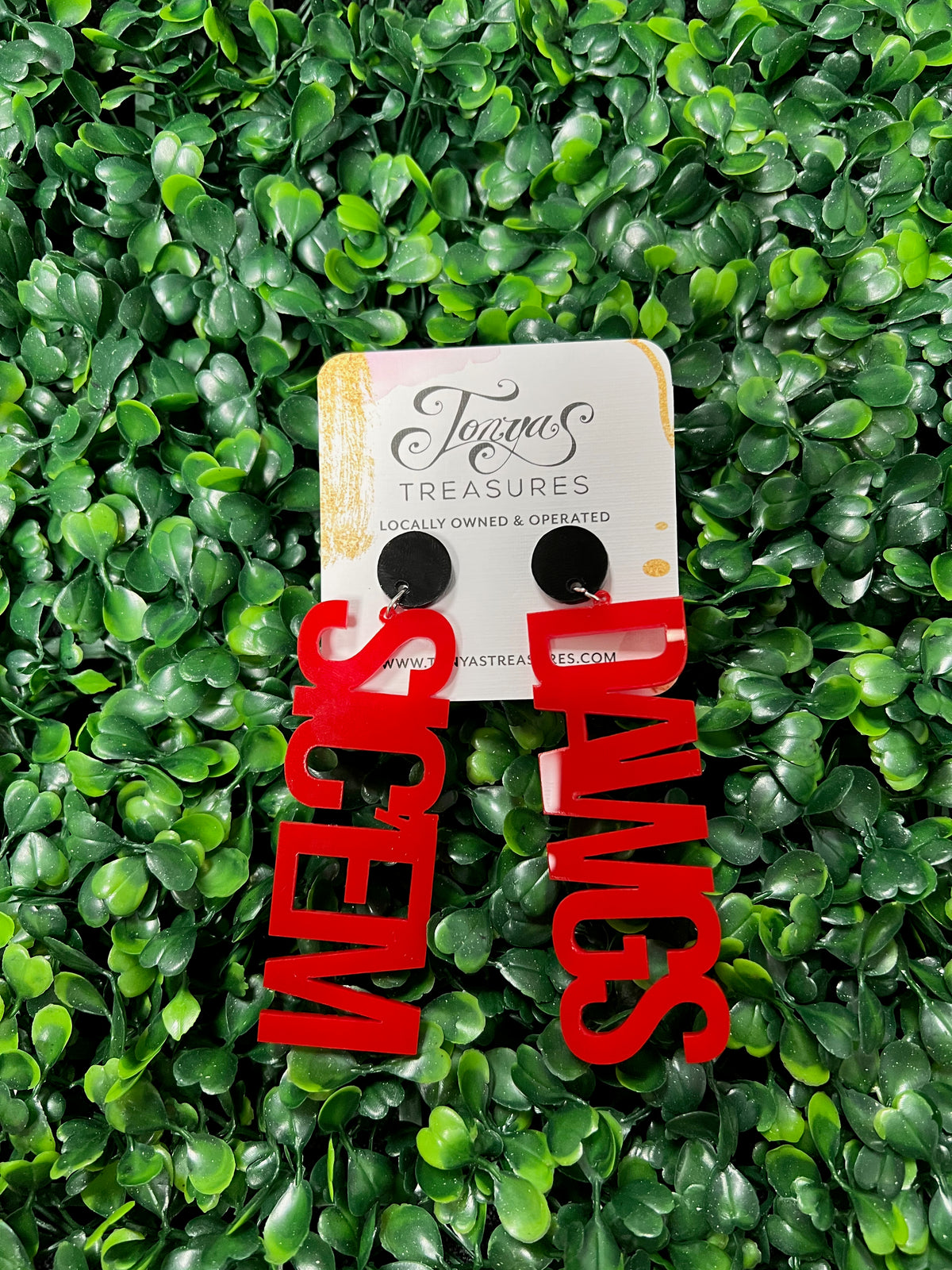 Georgia Game Day Earrings