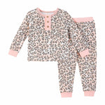 Girl's Leopard Pajama Set