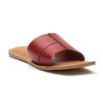 Heatwave Slip On Sandal• Red