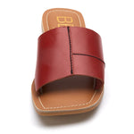 Heatwave Slip On Sandal• Red