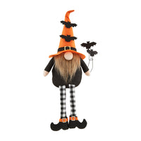 Halloween Dangle Leg Gnome • Bat Hat